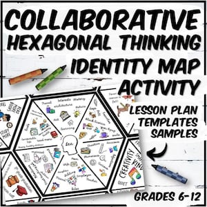 Activité collaborative de cartographie hexagonale de l'identité | Rentrée des classes