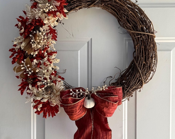 Fall Thanksgiving Ribbon Bundle for 18" Grapevine Wreath (Wreath Not Included) LUKDesignsBoutique