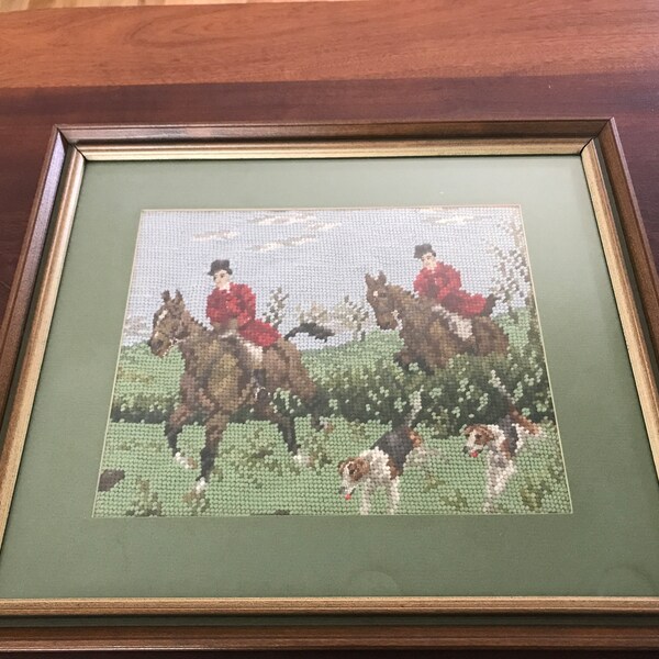 Needlepoint Wall Art Etsy