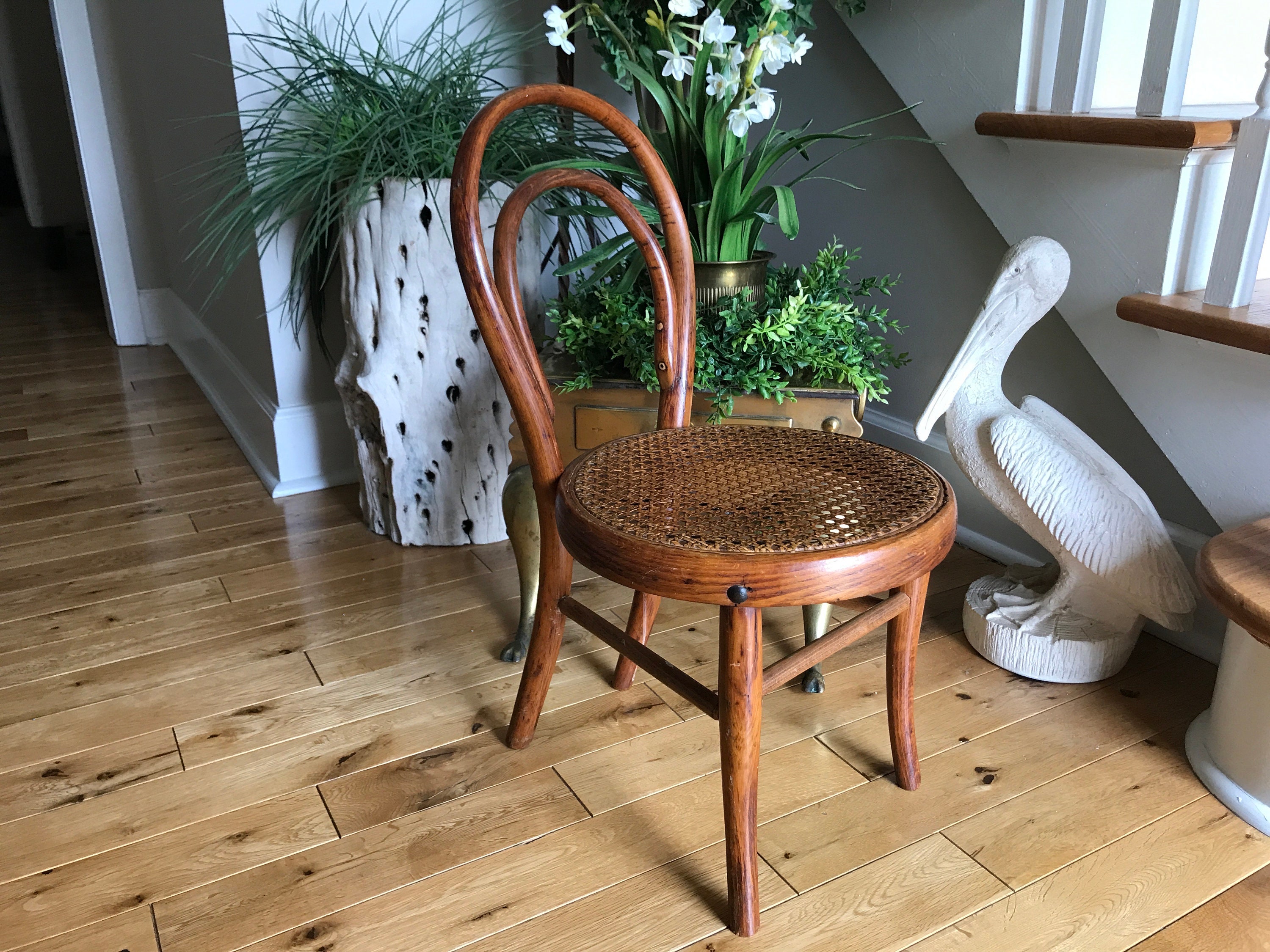 Bentwood chair with cane seat best sale