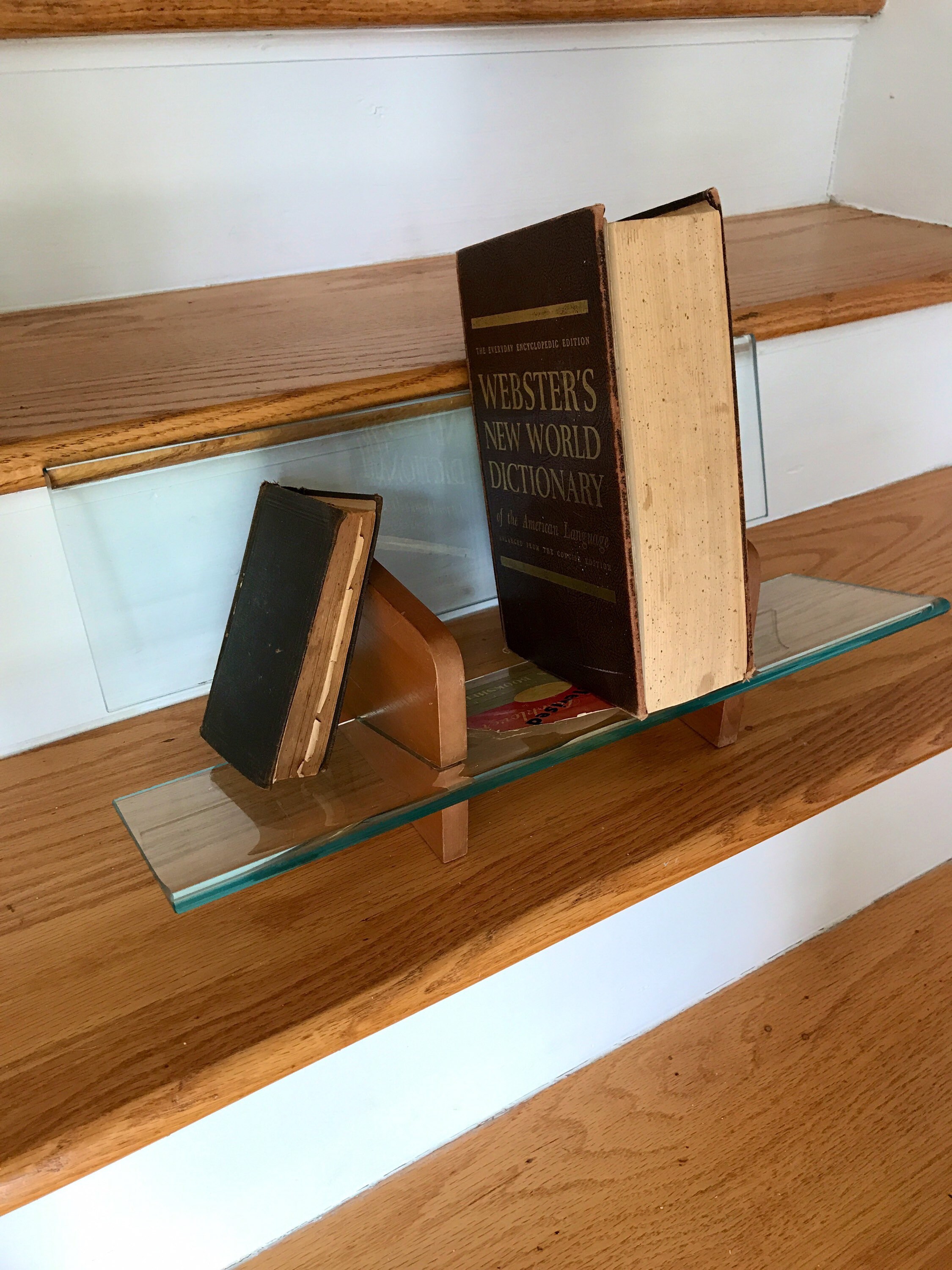 MCM Desktop Bookshelf Vintage Desktop Bookshelf Authentic Etsy