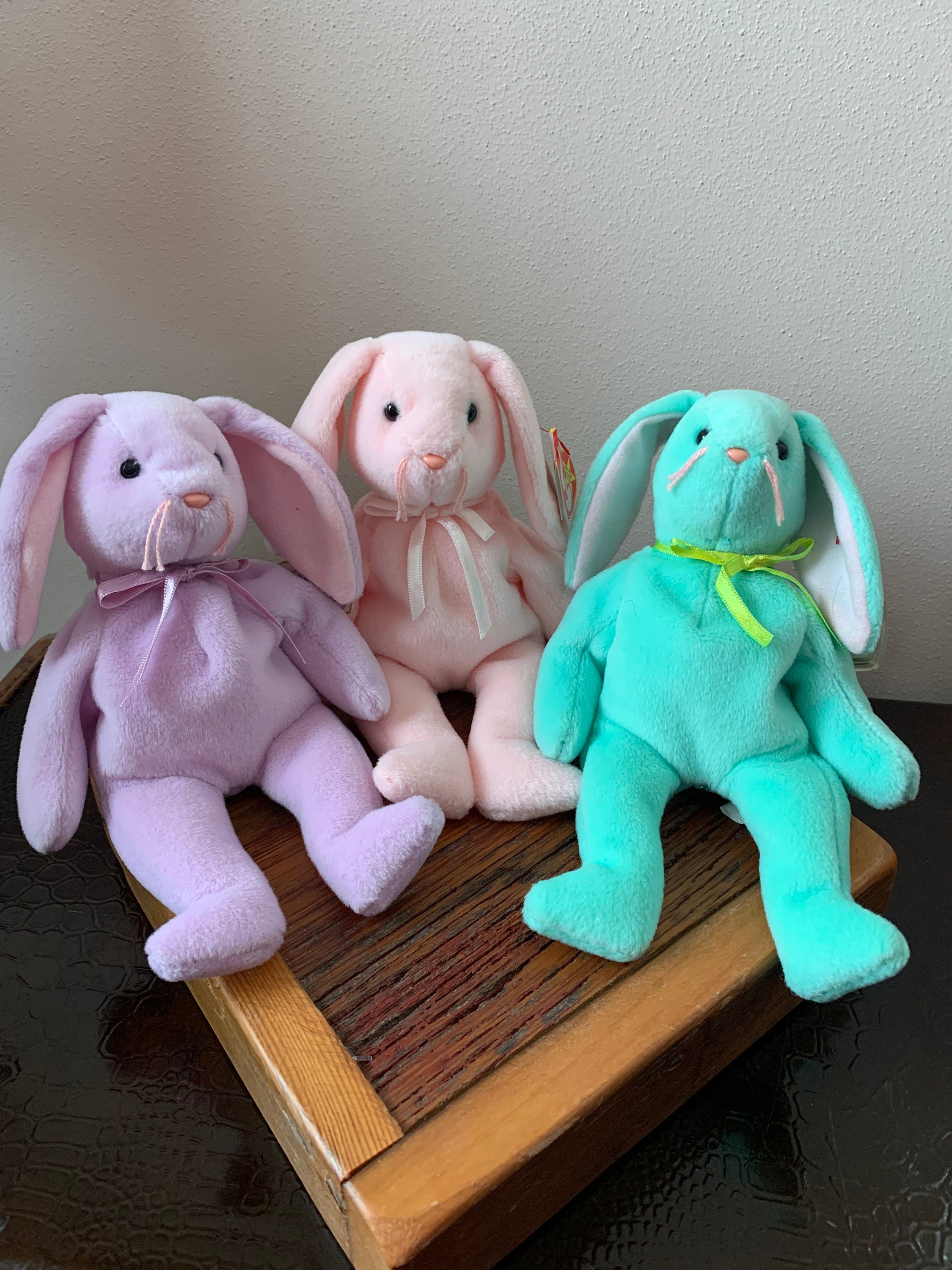 1996 TY Beanie Baby Hippity Hoppity and Floppity Etsy