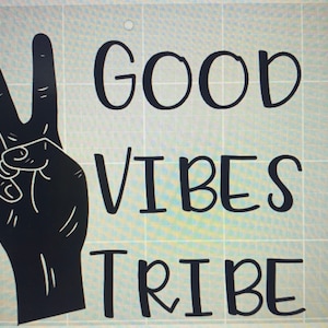 Good Vibes Tribe (sticker only)
