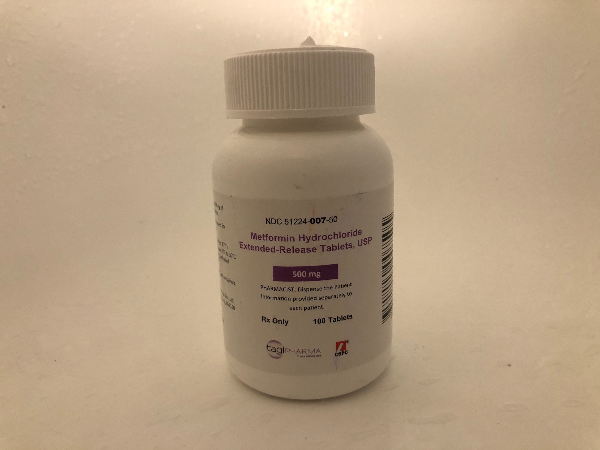 Metformin Hydrochloride Extended Release Tablets 500mg 100 Etsy