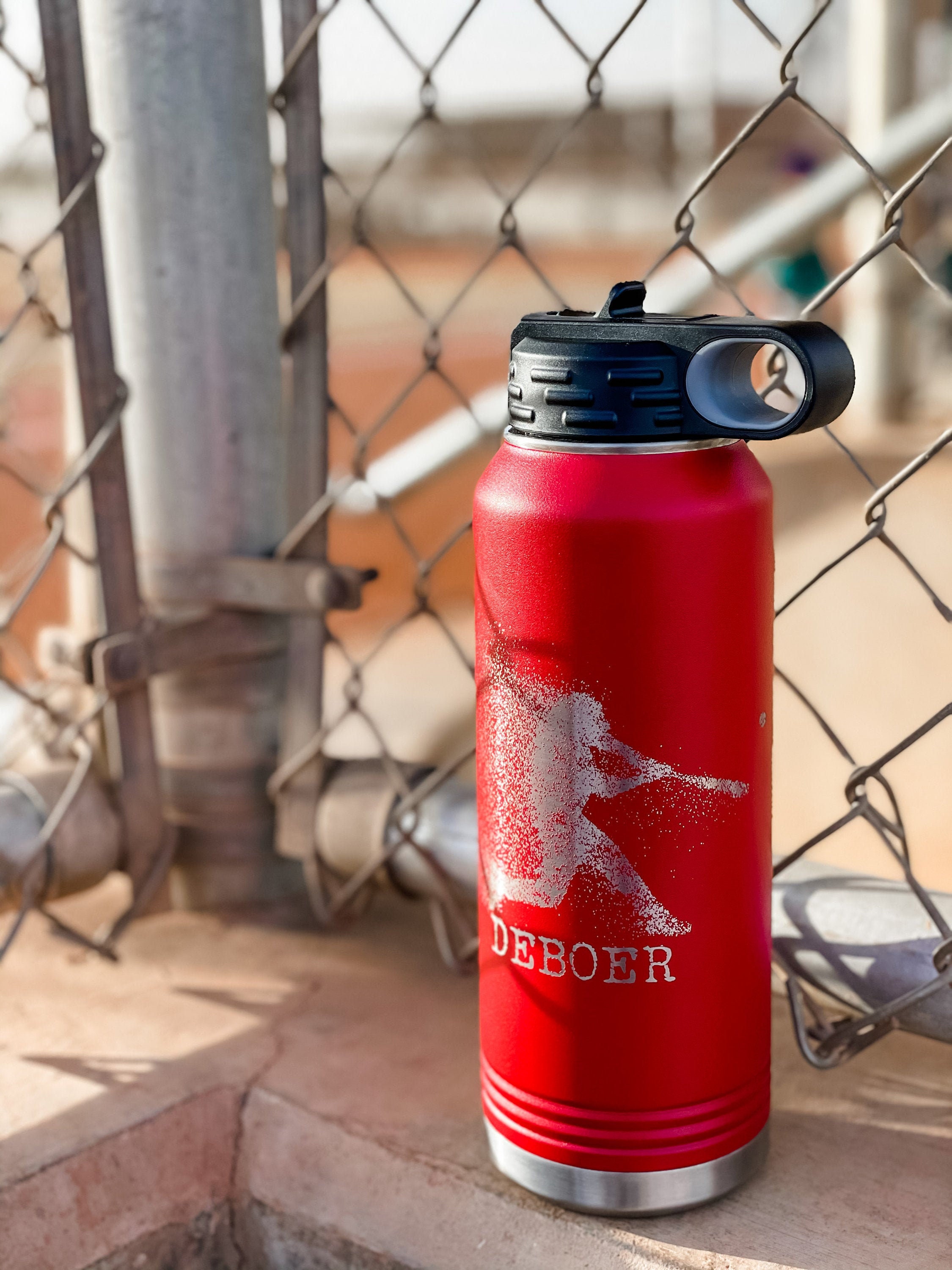 Bulk Baseball water bottles 32oz Personalized water bottle Etsy