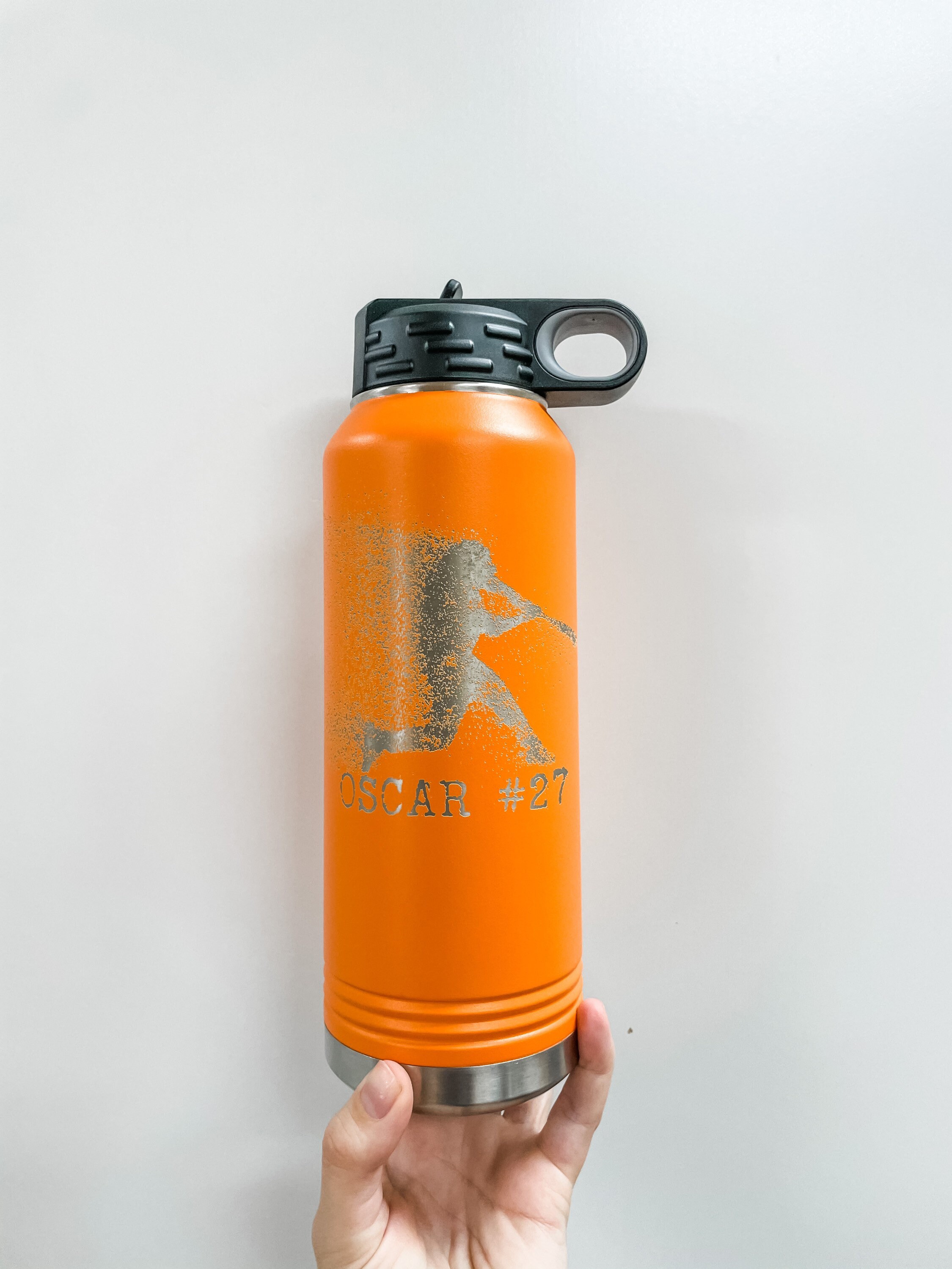 Bulk Baseball water bottles 32oz Personalized water bottle Etsy
