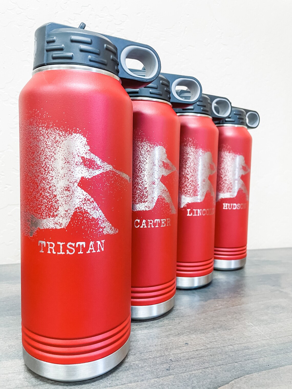 Bulk Baseball water bottles 32oz Personalized water bottle Etsy