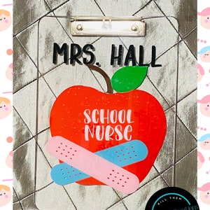 Teacher's Personalized Clipboard, Custom Gifts for Teachers, Personalized Clipboards, Teacher Appreciation Gift image 10