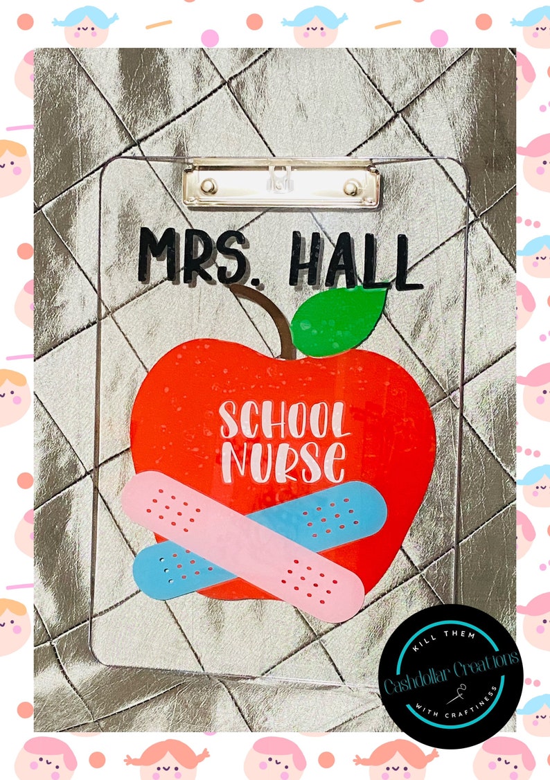 Teacher's Personalized Clipboard, Custom Gifts for Teachers, Personalized Clipboards, Teacher Appreciation Gift image 10