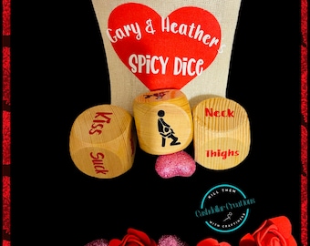 Naughty Dice Game for Couples, Valentines Day Gifts