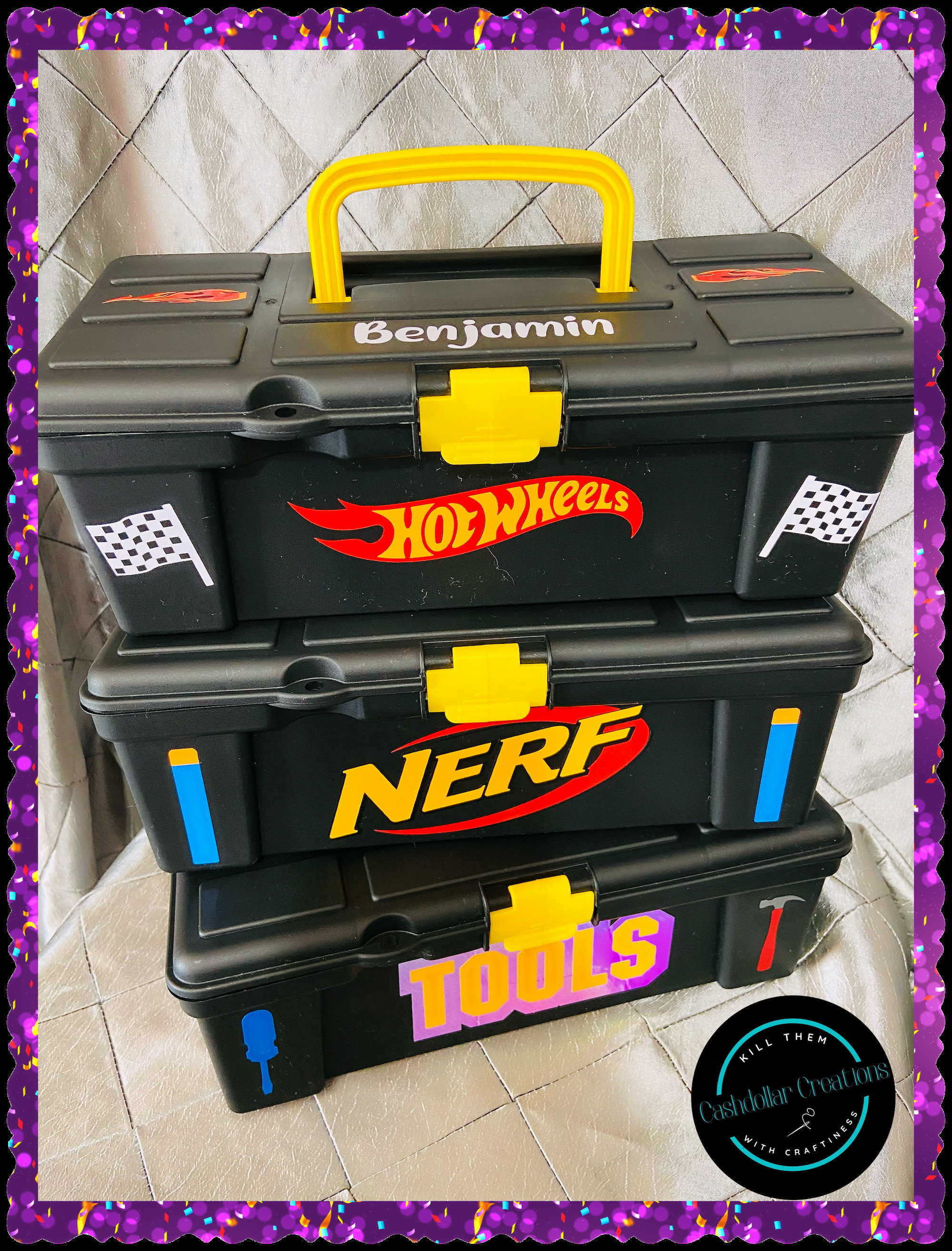 FULLCASE Toys Organizer Storage Compatible with Hot Wheels Car
