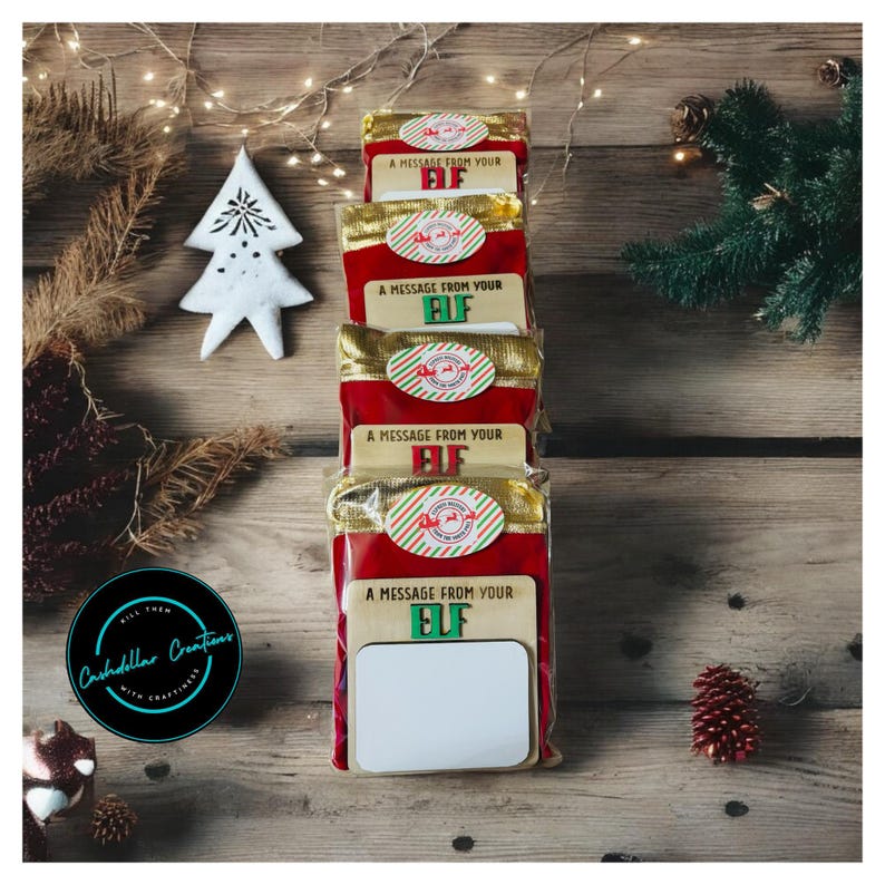 Message From Your Elf, Dry Erase Board for Elf, Shelf Elf Props