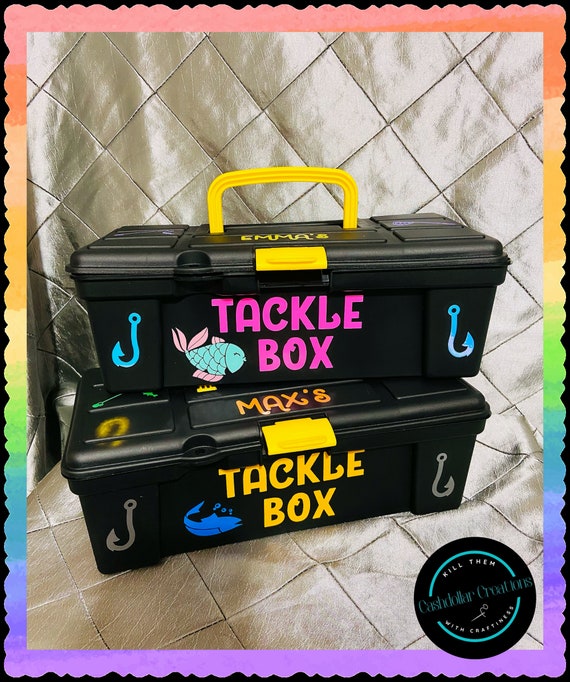 Personalized Kids Tackle Box, Fishing Case, Kids Gifts, Customized