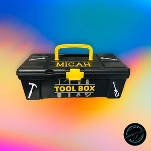 Kids Tool Box, Children's Toolbox, Personalized Gifts, Gifts for Boy's, Carrying Case, Kids Tools