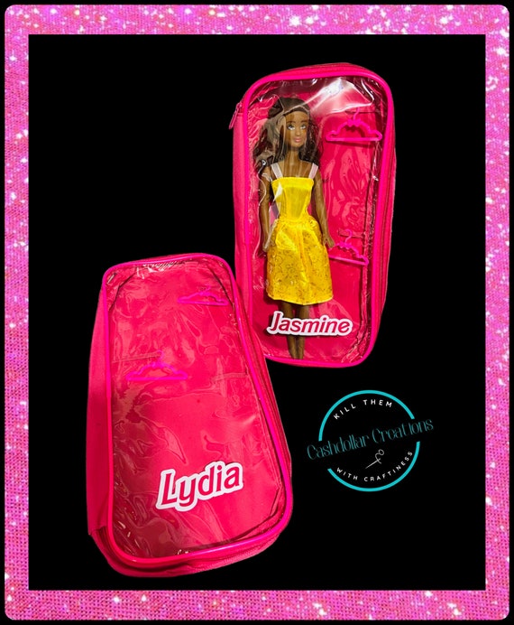 Carrying Case for Barbies, Travel Case for Dolls, Barbie Clothes