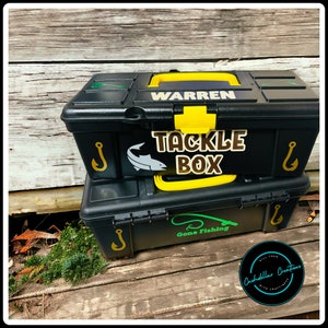 Personalized Kids Tackle Box, Fishing case, Kids gifts, Customized Children's Carry Case, Personalized gifts, Fishing gifts, Tackle Box