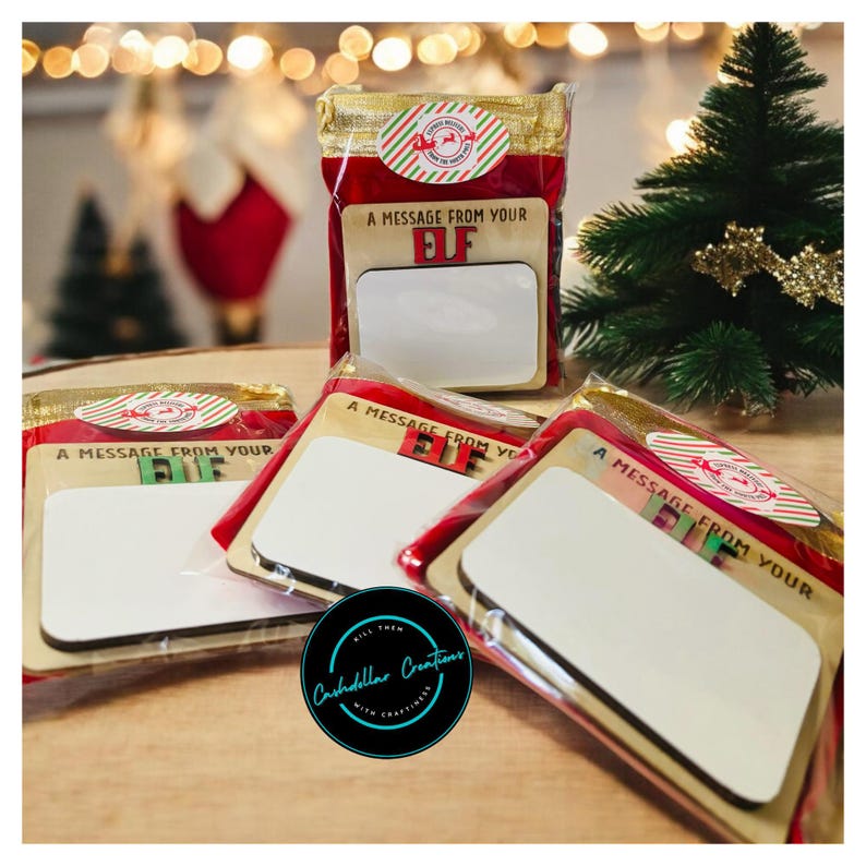 Message From Your Elf, Dry Erase Board for Elf, Shelf Elf Props