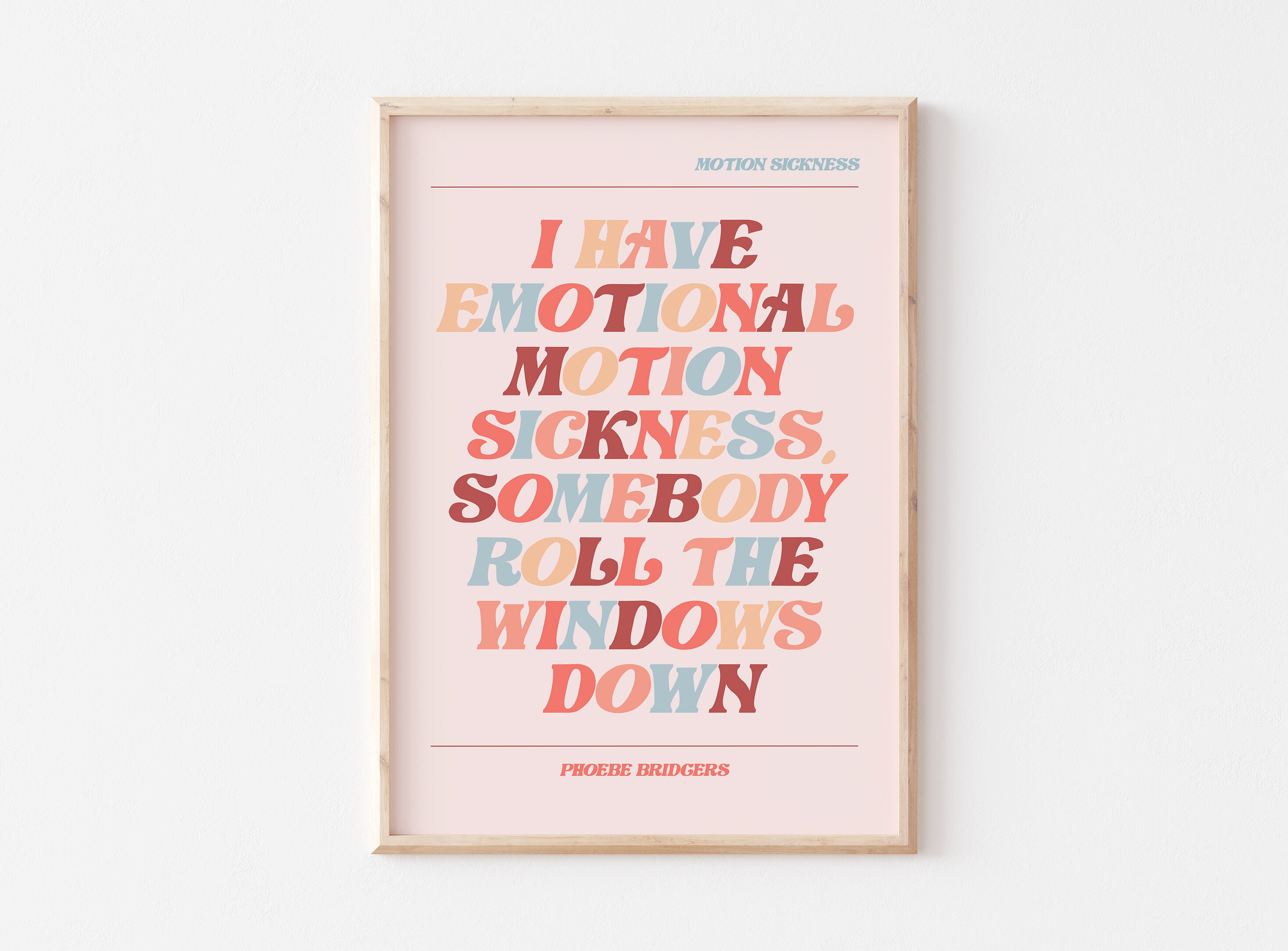 Motion sickness lyrics oramafas