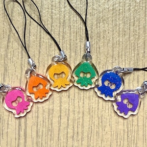 Splatoon Phone Charms