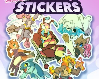Rivals of Aether 2 Holographische Sticker