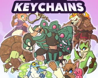 Rivals of Aether 2 Keychains