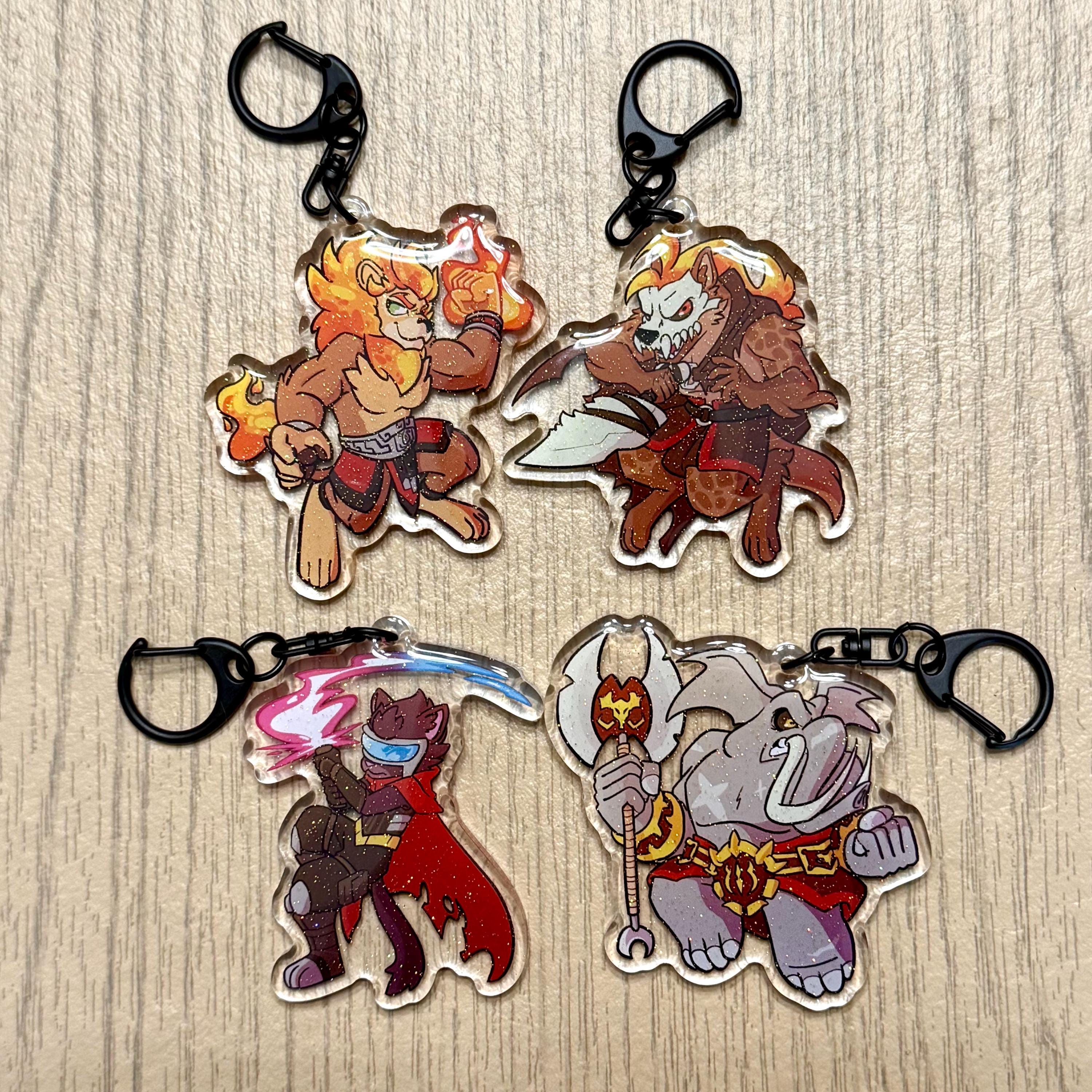 Rivals of Aether 2 Keychains - Etsy