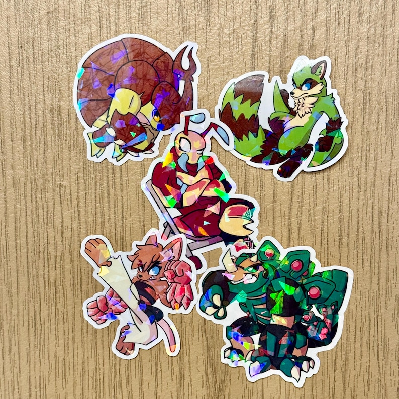 Naklejki holograficzne Rivals of Aether 2 zdjęcie 6