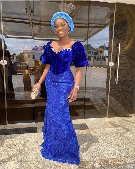 Wedding Guest, Lace Style,owanbe ,aso Ebi Dress, Women Dress