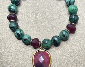 Ruby in Zoizite