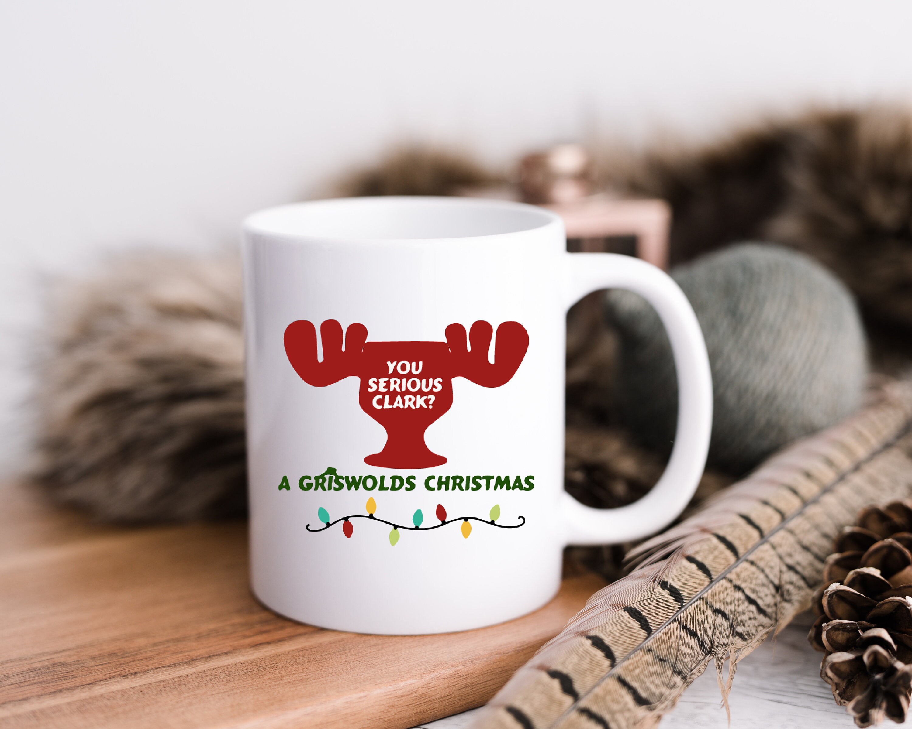 12oz Funny White Elephant Coffee Mug - Gag Gift for Adults, Christmas and  Birthdays