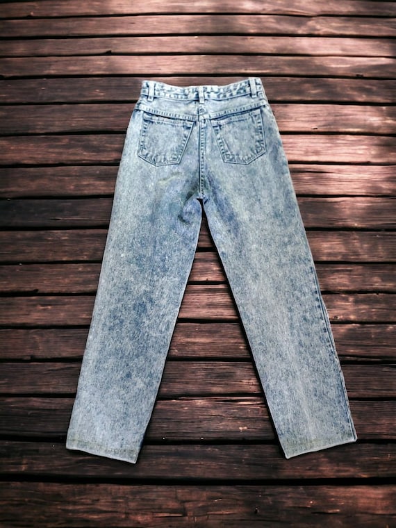 Vintage 1980's Acid Wash Jeans - image 3