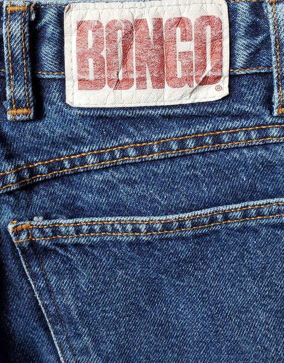 Vintage 80's-90's Stonewash Bongo jeans - image 5