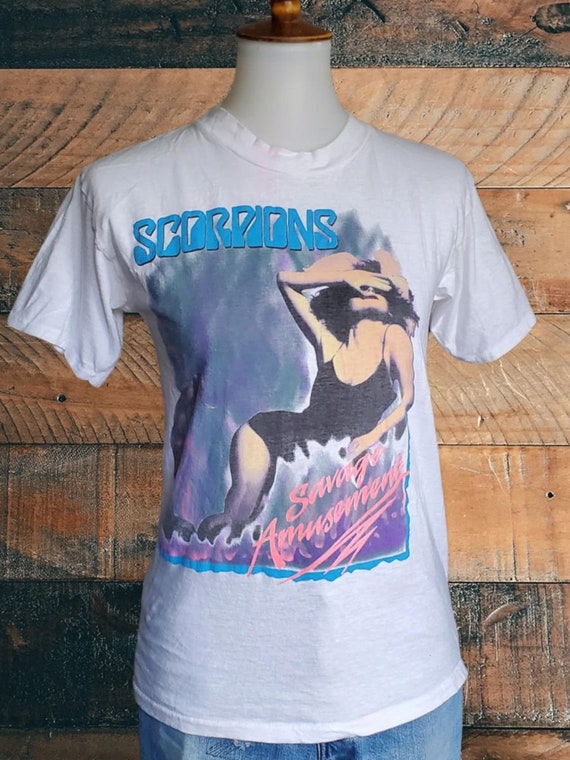 1988 Scorpions Savage Amusement Tour shirt