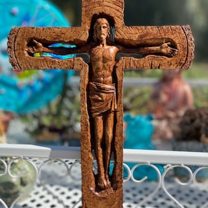 Jesus’ Unfinished Work Crucifix Cross