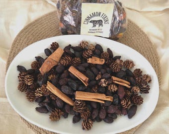 Cinnamon Scented Potpourri: Rustic Holiday Spice Bowl Fillers Cinnamon Fixins