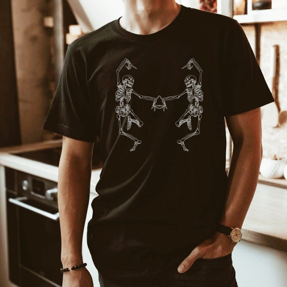 Skeletons Dancing Shirt Gift for Dancer 