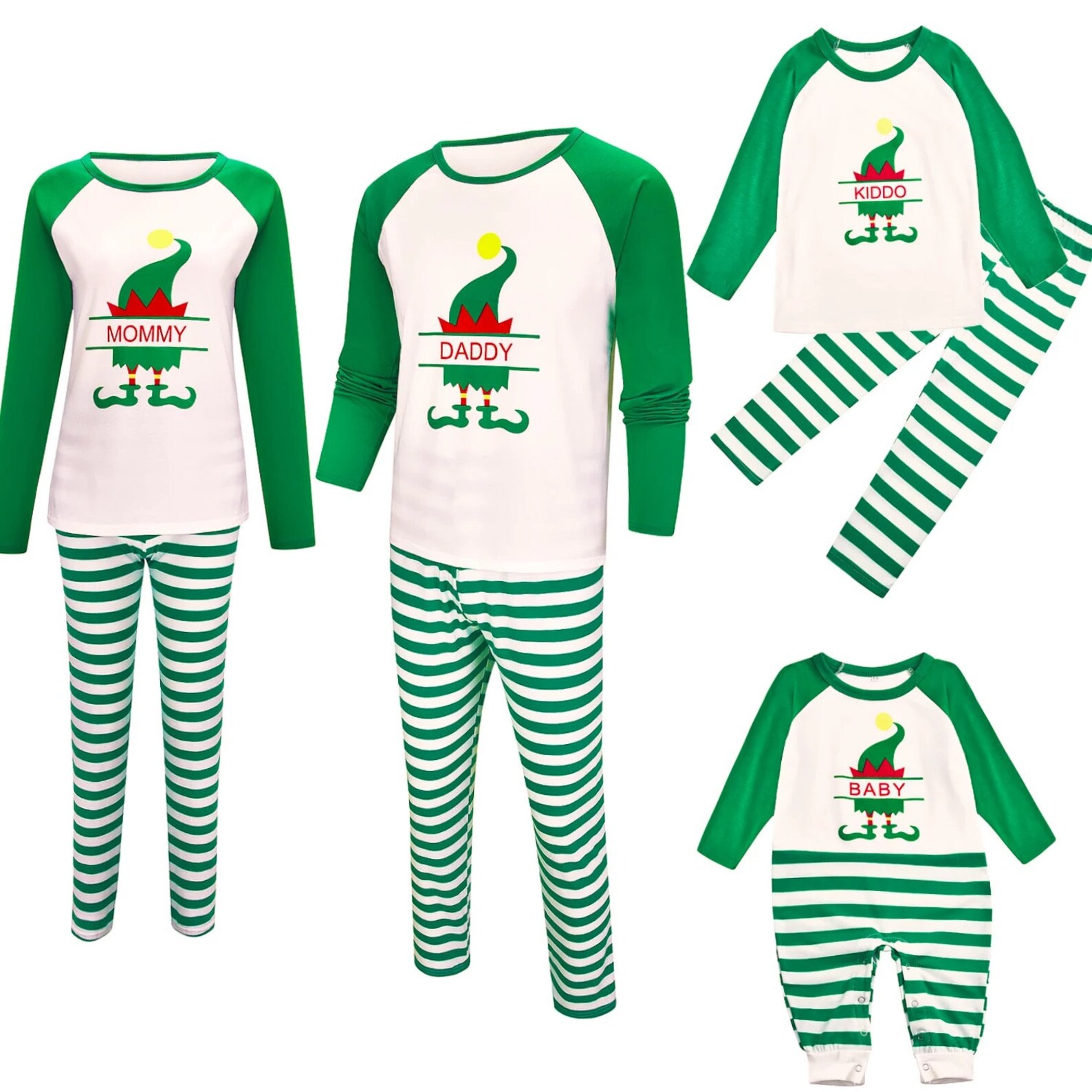 Personalised Family Christmas Pyjamas Etsy