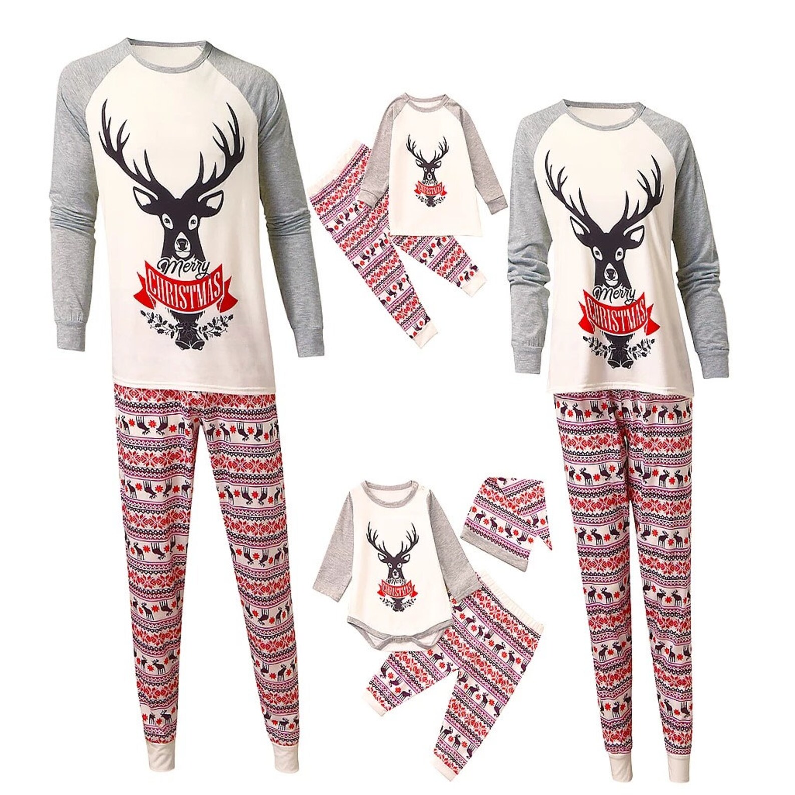 Personalised Family Christmas Pyjamas Etsy