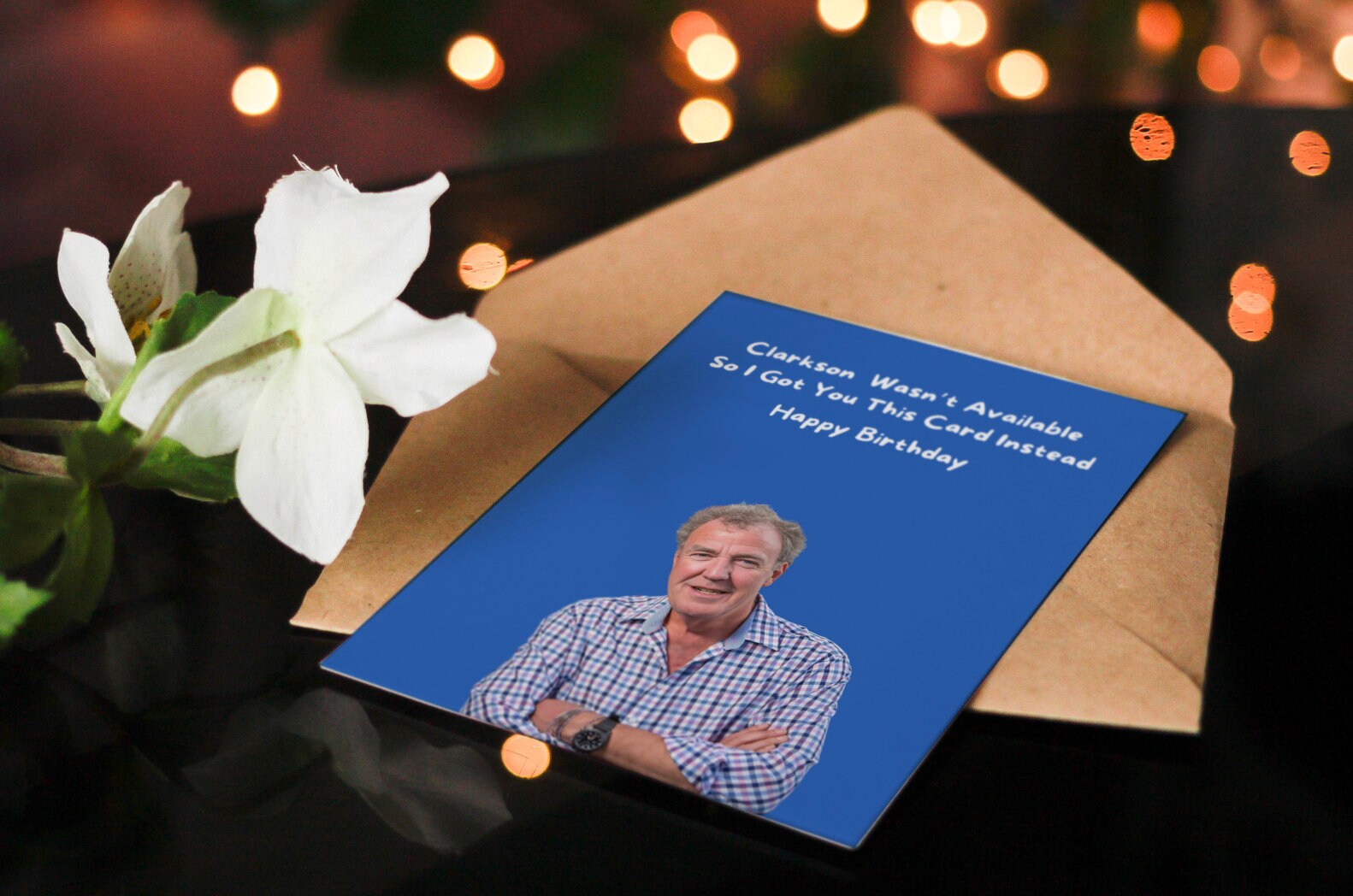 Jeremy Clarkson Birthday Card Birthday Card Card for Jeremy Clarkson