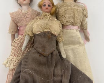 アンティークビスクドール - ドイツ製 - 14インチ - Etsy 日本