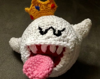 Mario Bro’s Boo Häkelanleitung: König Boo Amigurumi (Amigura)