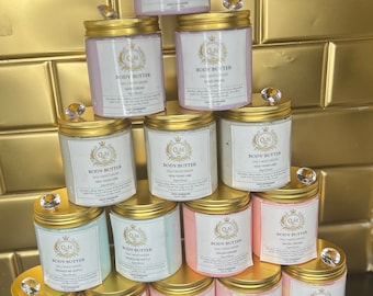 Geschlagene Körperbutter