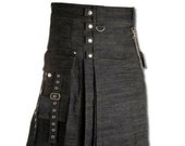 Heavy Denim Durability Kilt