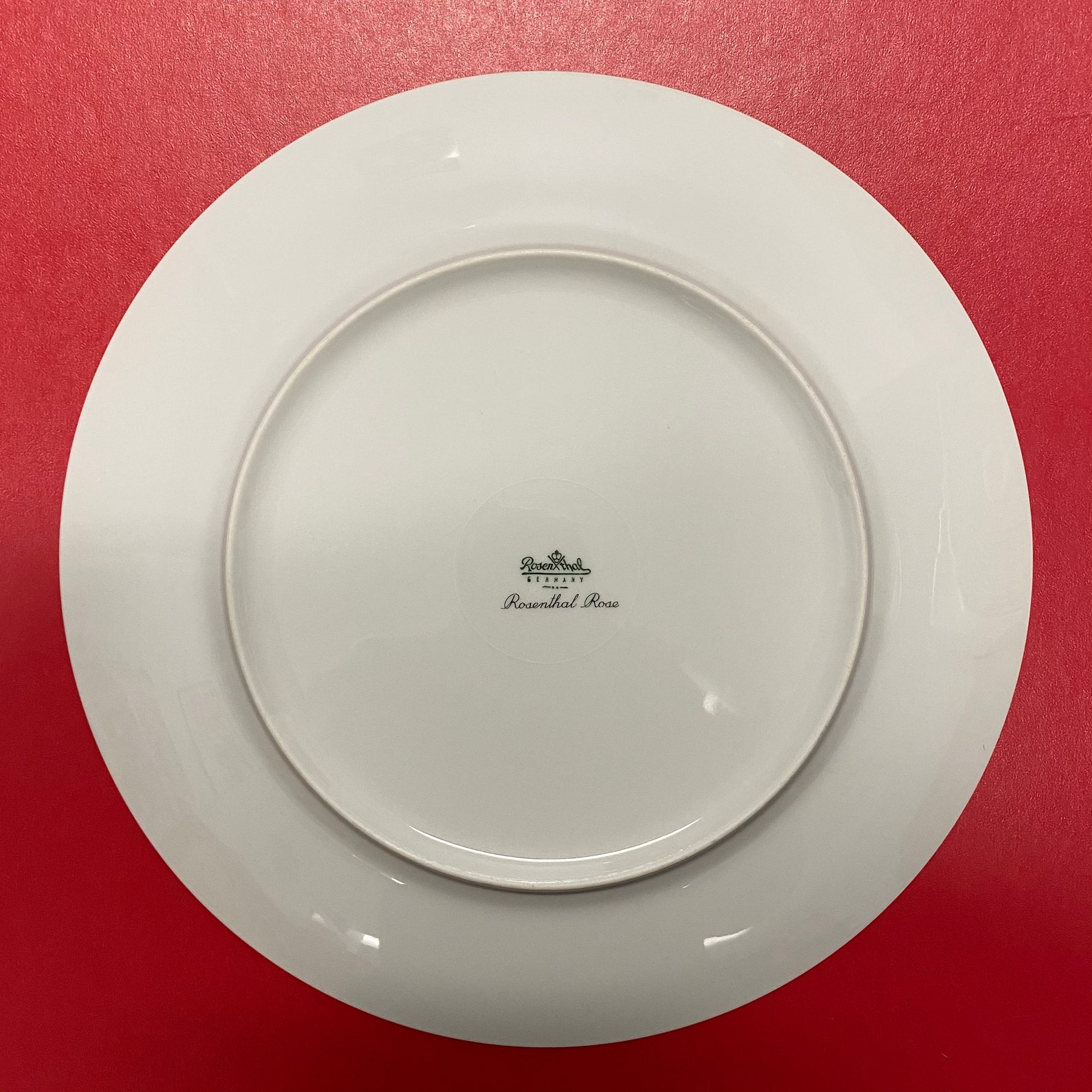 Vintage Rosenthal China Dinner Plate Rosenthal Rose Pattern Etsy
