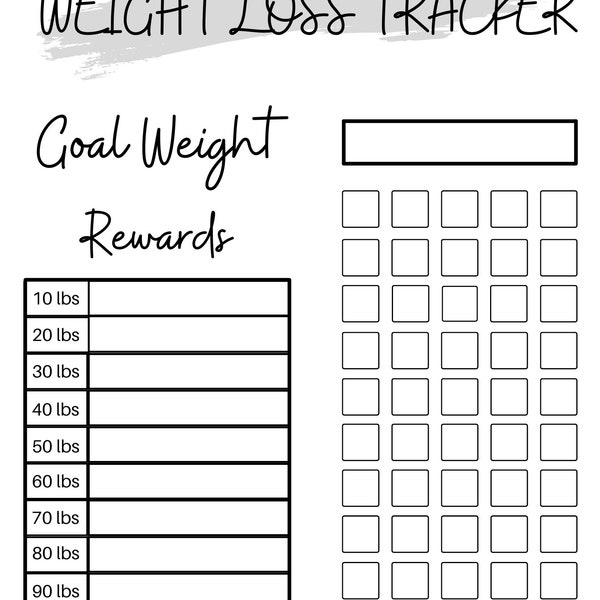 Weight Loss Progress Etsy