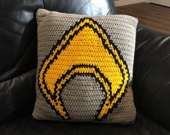Grid Pattern | A-Man Crochet Pillow Pattern