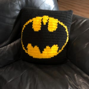 B-Man Pillow Crochet Pattern (PDF)