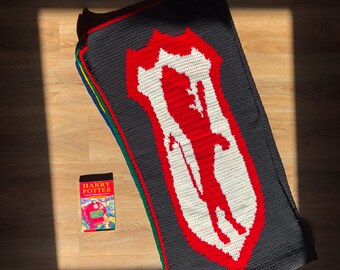 Gryffindor Crest Crochet Pattern | HP House Pride (PDF)