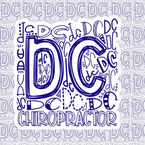 DC Doodle Sticker