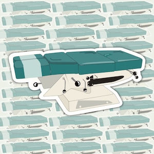 Chiropractic Table Sticker